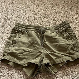 Casual Olive Women's Cargo Shorts